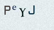 Visual Confirmation Security Code