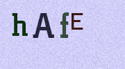 Visual Confirmation Security Code