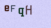 Visual Confirmation Security Code