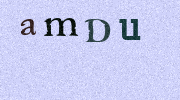 Visual Confirmation Security Code