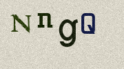 Visual Confirmation Security Code