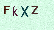 Visual Confirmation Security Code