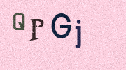 Visual Confirmation Security Code